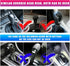 3 PCS Car Gear Shift Knob Cover & Handbrake Cover & Steering Wheel Cover, Anti-Slip Breathable Comfortable Handbrake Gear Shift and Steering Wheel...
