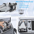 Rcgeek Gimbal Cover Lens Protector Hood for DJI Mini 3 Pro, Transparent Gimbal Protector Dustproof Cap for DJI Mini 3 Pro Drone Accessories...