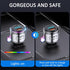 LENCENT Bluetooth 5.3 FM Transmitter,Full Metal Bluetooth car Adapter with PD 20W & QC3.0 Fast Charger,Hi-Fi Music/Clear Calling car FM Bluetooth ...
