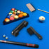 Billiards Brush Pool Table and Rail Brush Cleaning Tools Set with Cloth Cue Shaft Slicker & Small Cue Chalk Cube...