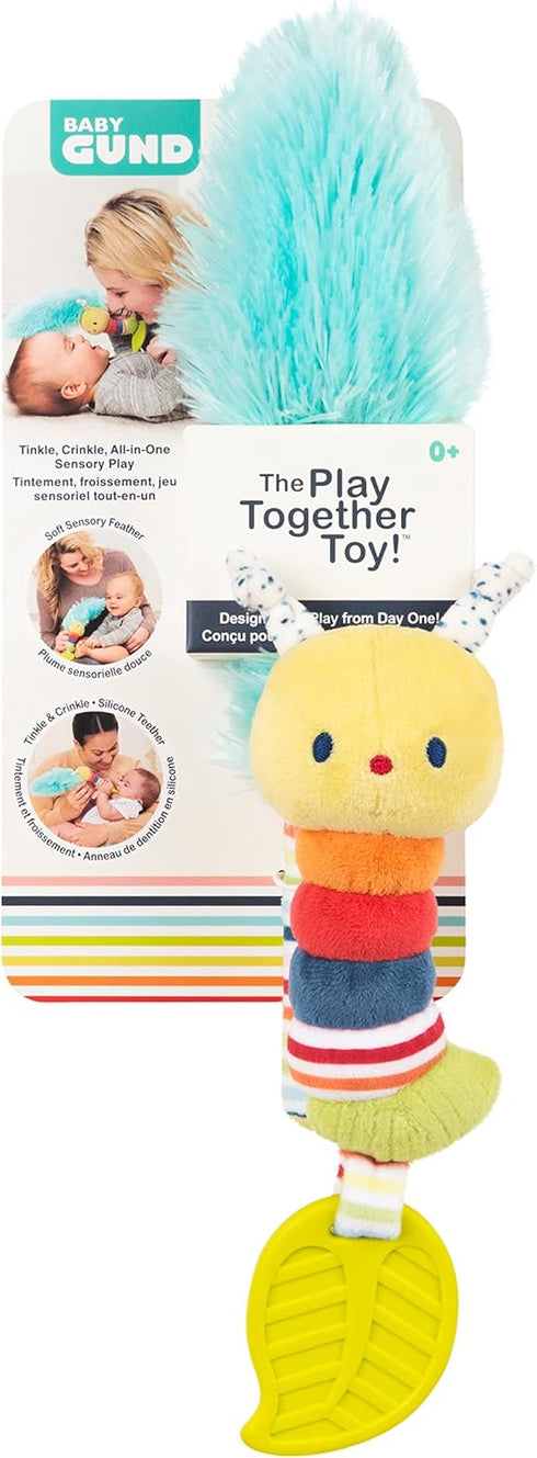 GUND Baby Tinkle Crinkle Collection The Play Together Toy Caterpillar Stuffed Animal Sensory Plush, 12"...