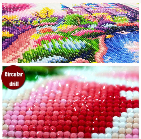 fufibwoesan DIY 5D Diamond Painting Number Set 12X16 Inch,Jack Halloween Full Round Drill Diamond Artist Wall Decoration Children's Adult Art kit ...