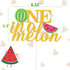 JeVenis 25 PCS Watermelon Cupcake Topper One in a Melon Cupcake Topper One in a Melon Party Decoration Watermelon Party Supplies...