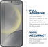 Tech Armor Samsung Galaxy S24 Plus Screen Protector - 2 Pack, Ballistic Tempered Glass, Case-Friendly Design + Installation Tray with Bonus Lens P...