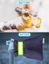 2Pack Outdoor Faucet Covers for Winter, 8.3" W x 6.7" H Outside Yard Hydrant Protector Socks Winter, Insulated Hose Bib Protector Cover, Spigot Pi...