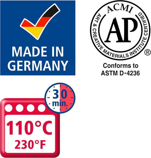 STAEDTLER 8020-2 P Christmas Red FIMO Soft modelling clay, oven hardening, 57 g, 57g...