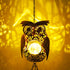 Solar Owl Wind Chimes Garden Decor – Metal Memorial Wind-Chime with 5 Tuned Tubes,Garden Otudoor Patio Balcony Tree Ornaments,Birthday Gifts for M...