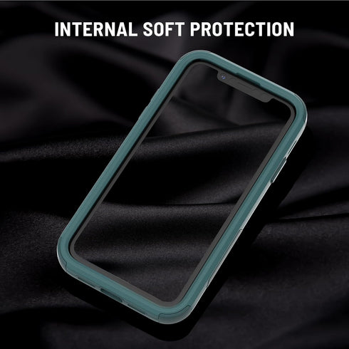 Designed for iPhone 11 Case with Screen Protector, 3-Layer Military Grade Drop Tested Shockproof Protective Case, Heavy Duty Hard Back Protection ...