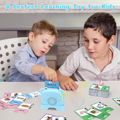 Sight Words Talking Flash Cards for 2 3 4 5 6 Year Old Boys Girls,Speech Therapy Toys Autism Toys Preschool Educational Toys...
