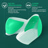 Welnove Heel Cups for Heel Pain, Heavy Duty Gel Heel Cup Cushion for Anti-Shock, Plantar Fasciitis, Heel Pain Relief, Achilles Tendonitis, Heel Sp...
