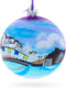 Blue Lagoon, Iceland Glass Ball Christmas Ornament 4 Inches...