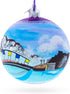 Blue Lagoon, Iceland Glass Ball Christmas Ornament 4 Inches...