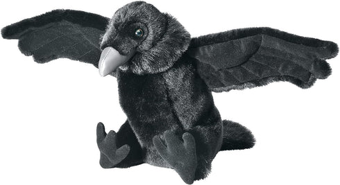 Wild Republic Raven Plush, Cuddlekins, Stuffed Animal, Soft Toy, Gifts for Kids, 12 Inches...