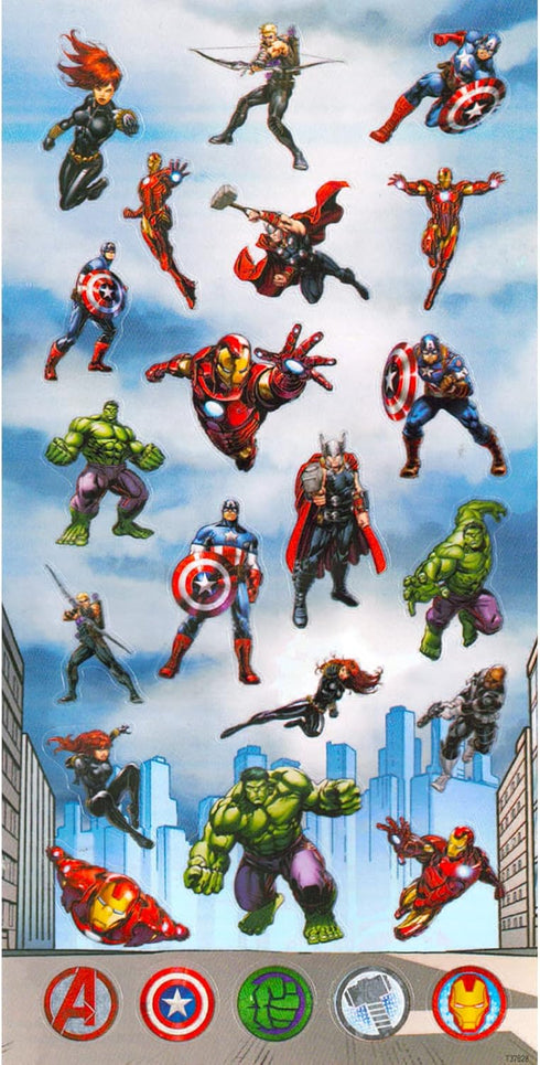 Avengers Magnetic Creations Toy - Bundle with 40 Avengers Magnetic Play Pieces Plus Stickers and More for Kids, Toddlers | Avengers Play Set...