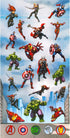 Avengers Magnetic Creations Toy - Bundle with 40 Avengers Magnetic Play Pieces Plus Stickers and More for Kids, Toddlers | Avengers Play Set...