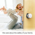 Door Knob Safety Cover for Kids, Child Proof Door Knob Covers, Baby Safety Door knob Handle Cover Lockable Design (4 Pack)...