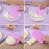 Sapid Silicone Bowl Scraper Flexible Curved Edge (5.98"×4.3"), Food Grade Bench Dough Scraper for Baking Sourdough Bread, Cake, Fondant Icing, Hea...