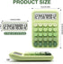 Green Calculator, UPIHO Standard Calculator,Gradient Green Calculator with 12 Digit Display and Big Buttons,Green Office Supplies and Desk Accesso...
