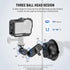 Neewer Suction Cup Mount for iPhone GoPro Action Camera with Magic Arm & 360° Pan 90° Tilt Ball Head, Quick Buckle Lock Outside Windshield Car Mou...