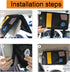 MDSTOP Molle Visor Panel Organizer Tactical Webbing Compatible Vehicle Sun Visor Cover Car Sunshade Storage Holder Pouch Fits for Cars, Trucks, Su...