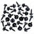 Rexka 30pcs Bumper Cover Splash Shield Mud Guard Screw Bolt for Toyota Lexus 90159-60498 RAV4 Avalon Camry Highlander Prius ES300h GS350...