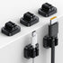 5Pack Cable Spring Holder Clips, Cord Organizer for Desk - Lamicall Adjustable Cord Wire Holder Keeper, Phone Charger Organizer Clips, Wire Cable ...