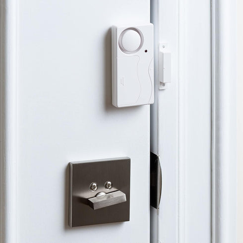 SABRE Door or Window Alarm With Remote, 120dB Alarm, Audible Up To 750-Feet (230-Meters), 4 Adjustable Settings, Arm and Disarm From A Distance, B...