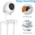 Universal Baby Monitor Mount Shelf Flexible Camera Stand No Drilling for Nursery Baby Monitor Crib Holder Compatible with Baby Monitor Camera with...