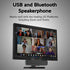 Cyber Acoustics USB & Bluetooth Speaker Bar (CA-2890BT) – USB Powered Speaker with Speakerphone for PC and Bluetooth to Simultaneously Connect to ...
