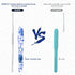 BCMRUN 4.5 mm(7) Crochet Hook, Ergonomic Handle for Arthritic Hands, Soft Rubber Grip Extra Long? Knitting Needles for Beginners and Knitting Croc...