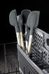 All-Clad Specialty Silicone Kitchen Gadgets Spatula Kitchen Tools, Kitchen Hacks Silver, Stainless Steel and Black...