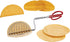 HIC Kitchen Taco Shell Tong, Steel, For Making Homemade Taco Shells...