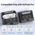 Cassette Tape Case Cover for AirPods Pro 2nd Generation,Look Back Past,Enjoy Future,Shock Resistant,Washable,Scratch Proof,with Cleaning Kit&Beaut...