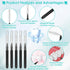 300PCS Interdental Brushes for Braces, Soft and Bendable Dental Brush for Orthodontic Braces, Braces Cleaner Brush Tooth Pick Teeth Flossers Brush...