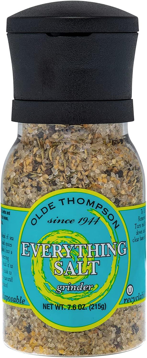 Olde Thompson Everything Salt Grinder, Salt And Spice Blend, 7.6 oz...