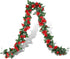Syhood Artificial Rose Garlands Rose Vines Leaves Banners Hanging Fake Floral Garland Flower Vine for Wedding Arch Ceremony Home Garden Outdoor Pa...