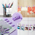 50 PCS Small Transparent Plastic Tool Paper Clips Clothespins Clip Clothing Line Clip Photo Clips 1.4 x 0.25 Inch Mini Clothespins Baby Shower Clo...