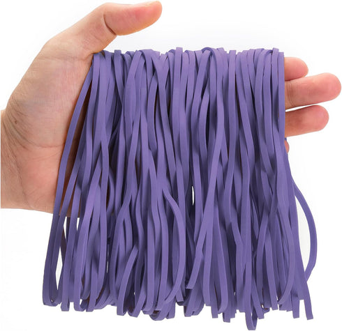 Mr. Pen- Large Rubber Bands, 100 Pack, Purple, Big Rubber Bands, Extra Large Rubber Bands, Purple Rubber Bands Large, Long Rubber Bands Office Sup...