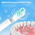 4/8/16 Pcs Electric Toothbrush Replacement Heads Sensitive Dual Clean Rotating Sets Fit for Braun Oral B Cross Action Power 4732 3733 4734 (16)...