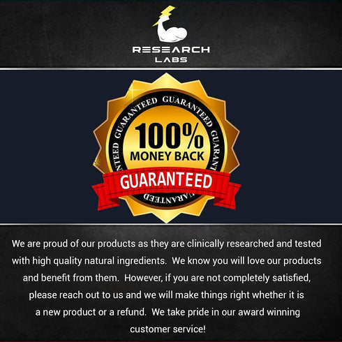 Research Labs Ultra High Purity 20mg PQQ Capsules, 120 Capsules. Pure, Concentrated High Bioavailability. Pyrroloquinoline Quinone Supplement ATP ...