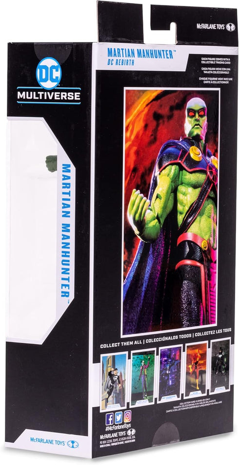 McFarlane Toys - DC Multiverse Martian Manhunter 7" Action Figure with Accessories...