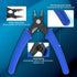 VCELINK Small Wire Cutter Spring-loaded GJ706BL, Precision Flush Cutter Pliers Diagonal Cutters for Electronics, Jewelry Making, Model Craft and 3...