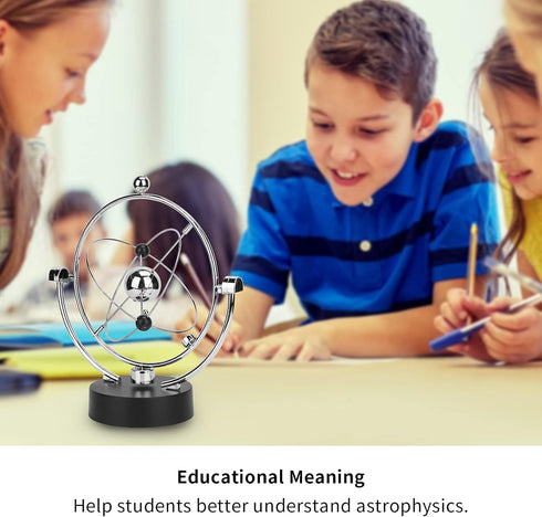 Tnfeeon Art Asteroid USB Battery Power Supply Electronic Perpetual Motion Home Office Decoration Desk Toy...