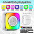 HuiJuKeJi Mini Sticker Printer with RGB Light Pocket Inkless Thermal Printer for iOS&Android, 9 Rolls Thermal Paper?5 Color Pens, Bluetooth Smart ...