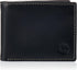 Timberland mens Leather Wallet With Attached Flip Pocket, Black (Cloudy), One Size...