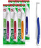 GUM End Tuft Toothbrush - Extra Small Head for Hard-to-Reach Areas - Implants, Back Teeth, and Wisdom Teeth - Soft Dental Brush for Adults, 1 Coun...