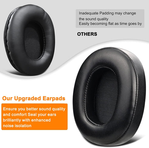 SOULWIT Professional Earpads Cushions Replacement for Turtle Beach Ear Force Elite 800/800X Wireless Gaming Headset, Ear Pads with Softer Protein ...