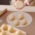 8Pcs 11 inch Non-stick Silicone Steamer Liners Round Silicone Steamer Mesh Pastry Dim Sum Mesh Reusable Round Dumplings Bamboo Steamer Liner Pad f...