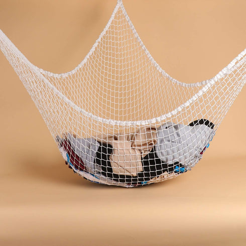 Stuffed Animal Hammock, Toy Hammock Storage Net, LXUNYI Mesh Toy Net Holder Jumbo Wall Corner Giant Baby Kids Children Stuff animals Hammocks Net ...