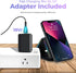 3 in 1 Wireless Charger Magnetic Foldable 3 in 1 Charging Station Fast Wireless Charging Pad for iPhone 14/Pro/Max/Plus/13/12 Series AirPods 3/2/P...